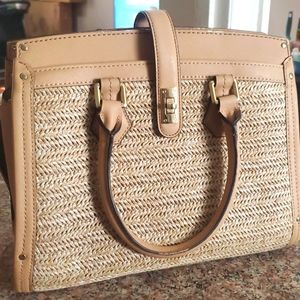 Calvin Klein Purse Tan/Gold
